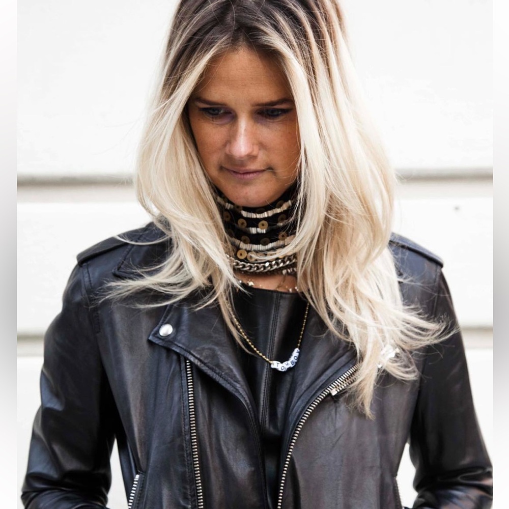 Mignonne Gavigan Layne Choker Necklace Black